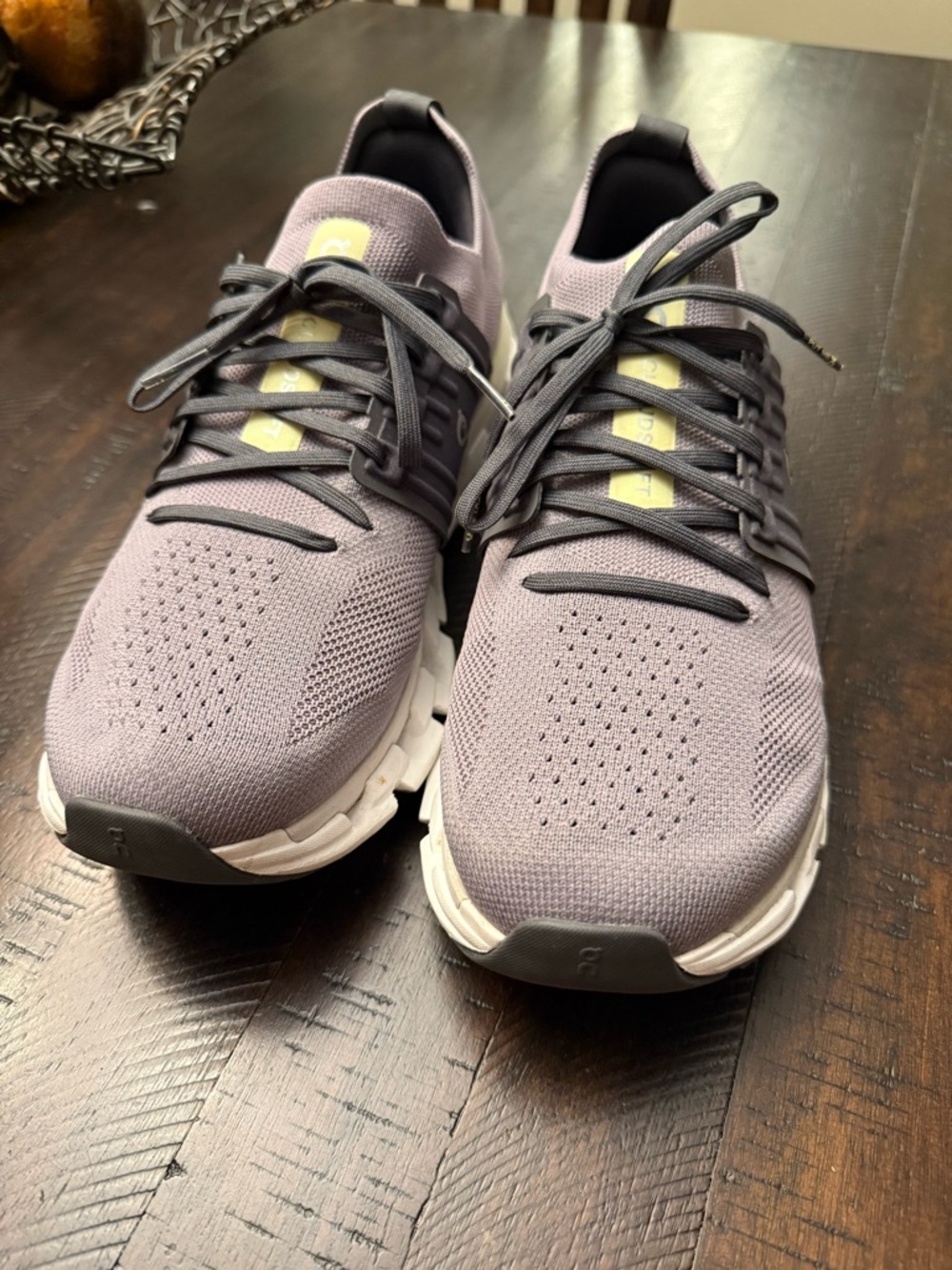 On Running Men’s Athletic Shoes — Gray with Black Accents - Picture 6 of 8